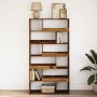 Aged engineered wood bookshelf 100x33x187.5 cm by , Bookcases and shelves - Ref: Foro24-3309355, Price: 176,51 €, Discount: %