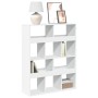 Engineered wood white shelf 100x33x125.5 cm by , Bookcases and shelves - Ref: Foro24-3309357, Price: 120,38 €, Discount: %