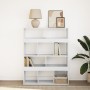 Engineered wood white shelf 100x33x125.5 cm by , Bookcases and shelves - Ref: Foro24-3309357, Price: 120,38 €, Discount: %