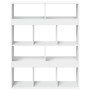 Engineered wood white shelf 100x33x125.5 cm by , Bookcases and shelves - Ref: Foro24-3309357, Price: 120,38 €, Discount: %