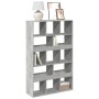 Wooden shelf in gray concrete engineering 100x33x156.5 cm by , Bookcases and shelves - Ref: Foro24-3309369, Price: 140,23 €, ...