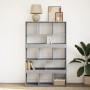 Wooden shelf in gray concrete engineering 100x33x156.5 cm by , Bookcases and shelves - Ref: Foro24-3309369, Price: 140,23 €, ...