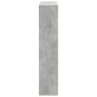 Wooden shelf in gray concrete engineering 100x33x156.5 cm by , Bookcases and shelves - Ref: Foro24-3309369, Price: 140,23 €, ...