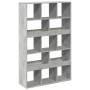 Wooden shelf in gray concrete engineering 100x33x156.5 cm | Foro24|Onlineshop| Casa, Jardín y Más Foro24.es