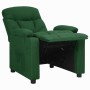 Sillón reclinable de tela verde oscuro de , Sillones - Ref: Foro24-348535, Precio: 166,56 €, Descuento: %