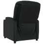 Sillón reclinable de cuero sintético negro de , Sillones - Ref: Foro24-348413, Precio: 229,21 €, Descuento: %