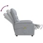 Massage-Sessel aus hellem grauen Stoff von , Elektrische Massagesessel - Ref: Foro24-348299, Preis: 226,11 €, Rabatt: %