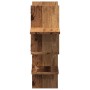 Aged engineered wood wall shelf 124.5x18x60.5 cm by , Shelves and shelves - Ref: Foro24-853270, Price: 36,60 €, Discount: %