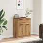 Engineered wood oak artisan sideboard 60x30x70 cm by , Sideboards - Ref: Foro24-856839, Price: 85,32 €, Discount: %