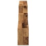 Wall furniture made of aged engineered wood, 158x18x53 cm by , Shelves and shelves - Ref: Foro24-854821, Price: 44,31 €, Disc...