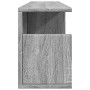 Engineered wood Sonoma gray wall cabinet 80x20x30 cm by , Shelves and shelves - Ref: Foro24-854837, Price: 42,99 €, Discount: %