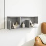 Engineered wood gray concrete wall cabinet 80x20x30 cm by , Shelves and shelves - Ref: Foro24-854835, Price: 41,54 €, Discoun...