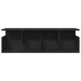 Armario de pared madera de ingeniería negro 100x20x30 cm de , Estantes y estanterías - Ref: Foro24-854842, Precio: 44,83 €, D...