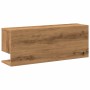 Armario de pared madera ingeniería roble artesanal 80x20x30 cm de , Estantes y estanterías - Ref: Foro24-854840, Precio: 41,5...