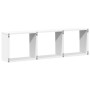 Wandschrank aus weißem Ingenieurholz 100x16x30 cm von , Regale und Regale - Ref: Foro24-854868, Preis: 36,69 €, Rabatt: %