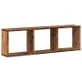 Aged engineered wood wall shelf 100x16x30 cm by , Shelves and shelves - Ref: Foro24-854875, Price: 35,88 €, Discount: %