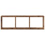 Aged engineered wood wall shelf 100x16x30 cm by , Shelves and shelves - Ref: Foro24-854875, Price: 35,88 €, Discount: %