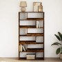 Engineered wood smoked oak bookshelf 100x33x187.5 cm by , Bookcases and shelves - Ref: Foro24-3309352, Price: 161,24 €, Disco...