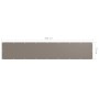 Toldo para balcón de tela Oxford gris taupe 75x400 cm de vidaXL, Sombrillas - Ref: Foro24-134985, Precio: 20,36 €, Descuento: %