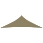 Triangle sail awning beige Oxford fabric 3.5x3.5x4.9 m by vidaXL, Umbrellas - Ref: Foro24-135175, Price: 31,07 €, Discount: %