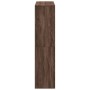 Estantería de madera de ingeniería marrón roble 100x33x135 cm de , Librerías y estanterías - Ref: Foro24-3309390, Precio: 116...