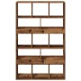 Aged engineered wood bookshelf 100x33x156.5 cm by , Bookcases and shelves - Ref: Foro24-3309373, Price: 159,56 €, Discount: %