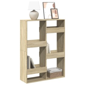 Engineered wood Sonoma oak bookshelf