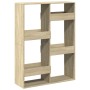 Engineered wood bookshelf in Sonoma oak, 100x33x135 cm. by , Bookcases and shelves - Ref: Foro24-3309386, Price: 113,70 €, Di...