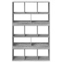 Estantería de madera de ingeniería gris Sonoma 100x33x156,5 cm de , Librerías y estanterías - Ref: Foro24-3309371, Precio: 14...