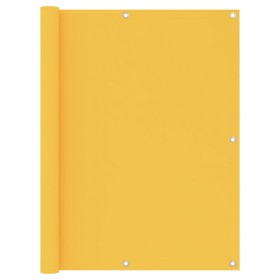 Balcony awning yellow oxford fabric 120x300 cm by vidaXL, Umbrellas - Ref: Foro24-135028, Price: 22,23 €, Discount: %