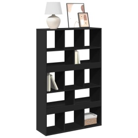 Estantería de madera de ingeniería negra 100x33x156,5 cm de , Librerías y estanterías - Ref: Foro24-3309367, Precio: 145,99 €...