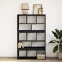 Estantería de madera de ingeniería negra 100x33x156,5 cm de , Librerías y estanterías - Ref: Foro24-3309367, Precio: 145,99 €...