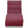 Synthetic leather wine red divan by , Daybeds - Ref: Foro24-281292, Price: 177,99 €, Discount: %