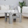 Gray Sonoma plywood coffee table 60x60x42 cm by , Coffee table - Ref: Foro24-815265, Price: 50,20 €, Discount: %