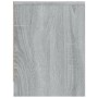 Mesita de noche madera de ingeniería gris Sonoma 40x30x40 cm de , Mesitas de noche - Ref: Foro24-815407, Precio: 39,11 €, Des...