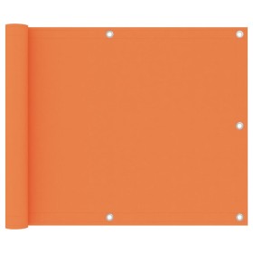 Balcony awning orange oxford fabric 75x500 cm by vidaXL, Umbrellas - Ref: Foro24-135046, Price: 16,99 €, Discount: %