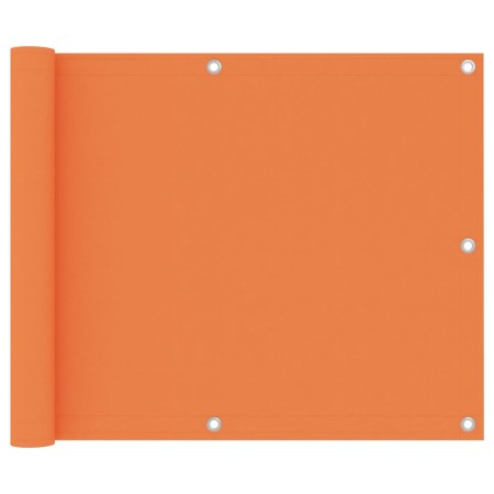 Toldo para balcón tela oxford naranja 75x500 cm de vidaXL, Sombrillas - Ref: Foro24-135046, Precio: 25,33 €, Descuento: %