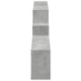 Engineered wood gray concrete wall cabinet 158x18x53 cm by , Shelves and shelves - Ref: Foro24-854817, Price: 44,35 €, Discou...