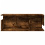 Engineered wood smoked oak wall cabinet 80x20x30 cm by , Shelves and shelves - Ref: Foro24-854836, Price: 41,54 €, Discount: %