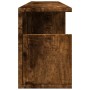 Engineered wood smoked oak wall cabinet 80x20x30 cm by , Shelves and shelves - Ref: Foro24-854836, Price: 41,54 €, Discount: %