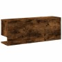 Engineered wood smoked oak wall cabinet 80x20x30 cm by , Shelves and shelves - Ref: Foro24-854836, Price: 41,54 €, Discount: %