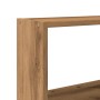 Handcrafted oak wood engineered wall cabinet 158x18x53 cm by , Shelves and shelves - Ref: Foro24-854822, Price: 44,31 €, Disc...