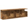 Aged engineered wood wall shelf 100x20x30 cm by , Shelves and shelves - Ref: Foro24-854848, Price: 48,99 €, Discount: %