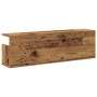 Aged engineered wood wall shelf 100x20x30 cm by , Shelves and shelves - Ref: Foro24-854848, Price: 48,99 €, Discount: %