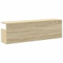 Armario de pared madera de ingeniería roble Sonoma 100x20x30 cm de , Estantes y estanterías - Ref: Foro24-854843, Precio: 43,...