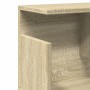 Wandschrank aus Sonoma-Eichenfurnier 100x20x30 cm von , Regale und Regale - Ref: Foro24-854843, Preis: 43,79 €, Rabatt: %