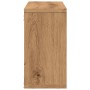 Handcrafted oak wood engineered wall cabinet 100x16x30 cm by , Shelves and shelves - Ref: Foro24-854876, Price: 35,88 €, Disc...