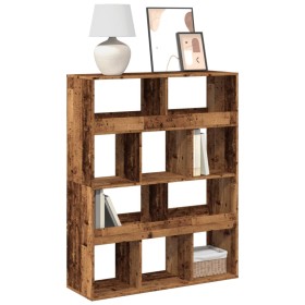 Aged engineered wood bookshelf 100x33x125.5 cm by , Bookcases and shelves - Ref: Foro24-3309364, Price: 117,99 €, Discount: %