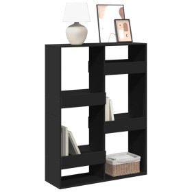 Estantería de madera de ingeniería negra 100x33x135 cm de , Librerías y estanterías - Ref: Foro24-3309385, Precio: 116,75 €, ...