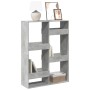 Engineered wood gray concrete shelf 100x33x135 cm by , Bookcases and shelves - Ref: Foro24-3309387, Price: 113,70 €, Discount: %